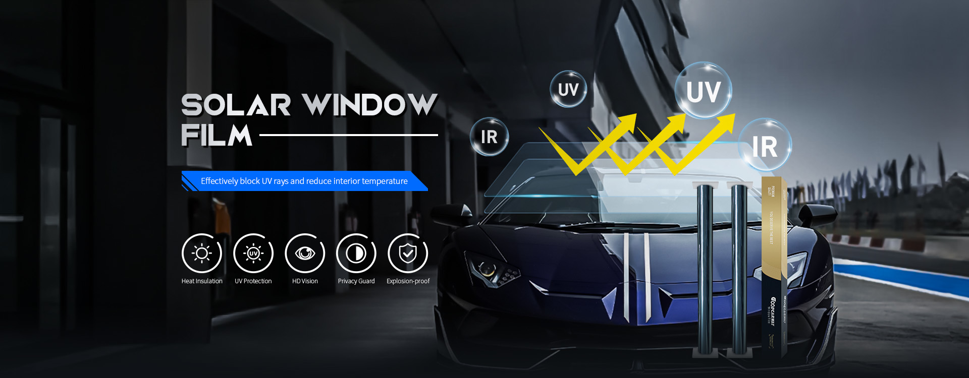 গুণ গাড়ী পেইন্ট সুরক্ষা ফিল্ম কারখানা