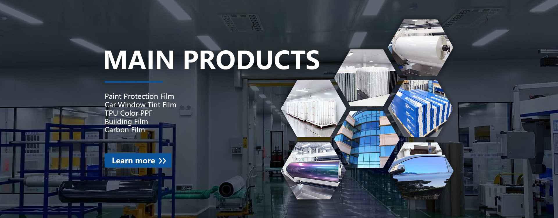 গুণ গাড়ী পেইন্ট সুরক্ষা ফিল্ম কারখানা