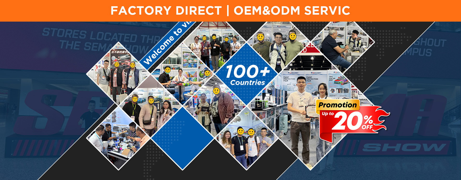 গুণ গাড়ী পেইন্ট সুরক্ষা ফিল্ম কারখানা